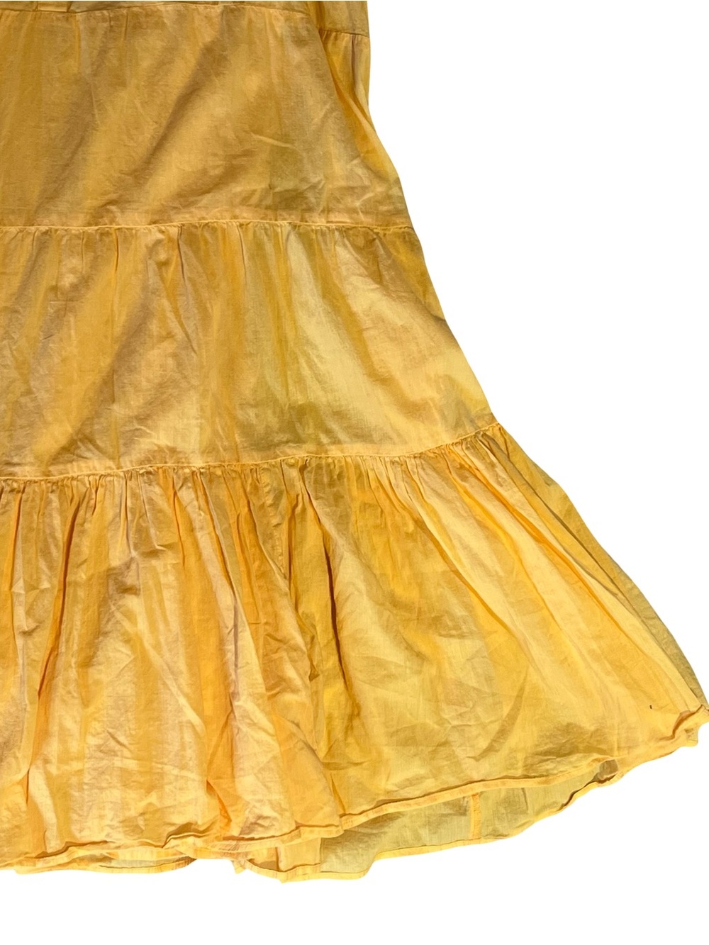 Sundance Yellow Tiered Midi Dress - Picture 10 of 13